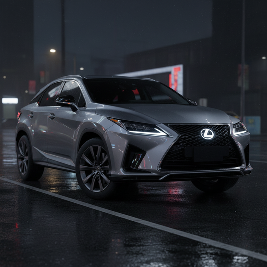 Lexus Illuminated LED Grille Emblem – Front & Rear Glowing Badge