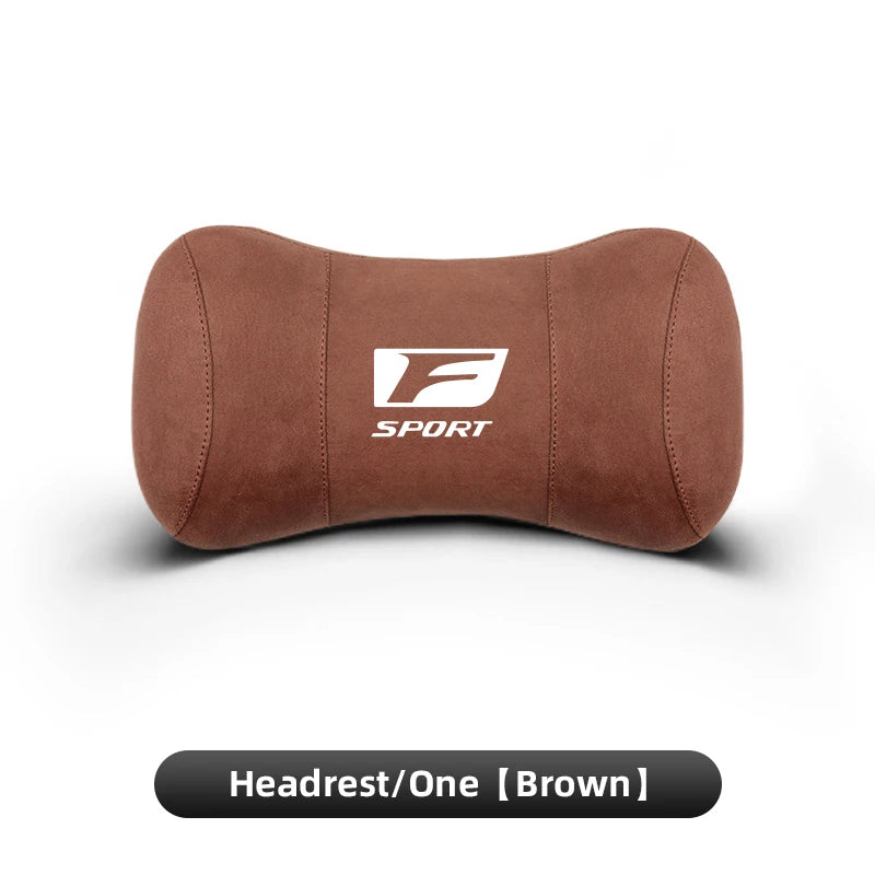 Lexus Car Neck Pillow Suede Memory Foam
