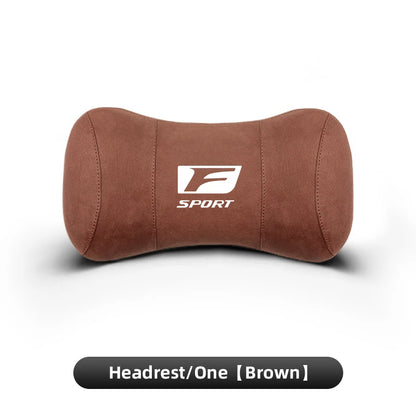 Lexus Car Neck Pillow Suede Memory Foam