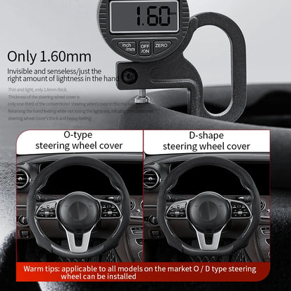 Suede Anti-Slip Ultra-Thin  Universal Steering Wheel Cover
