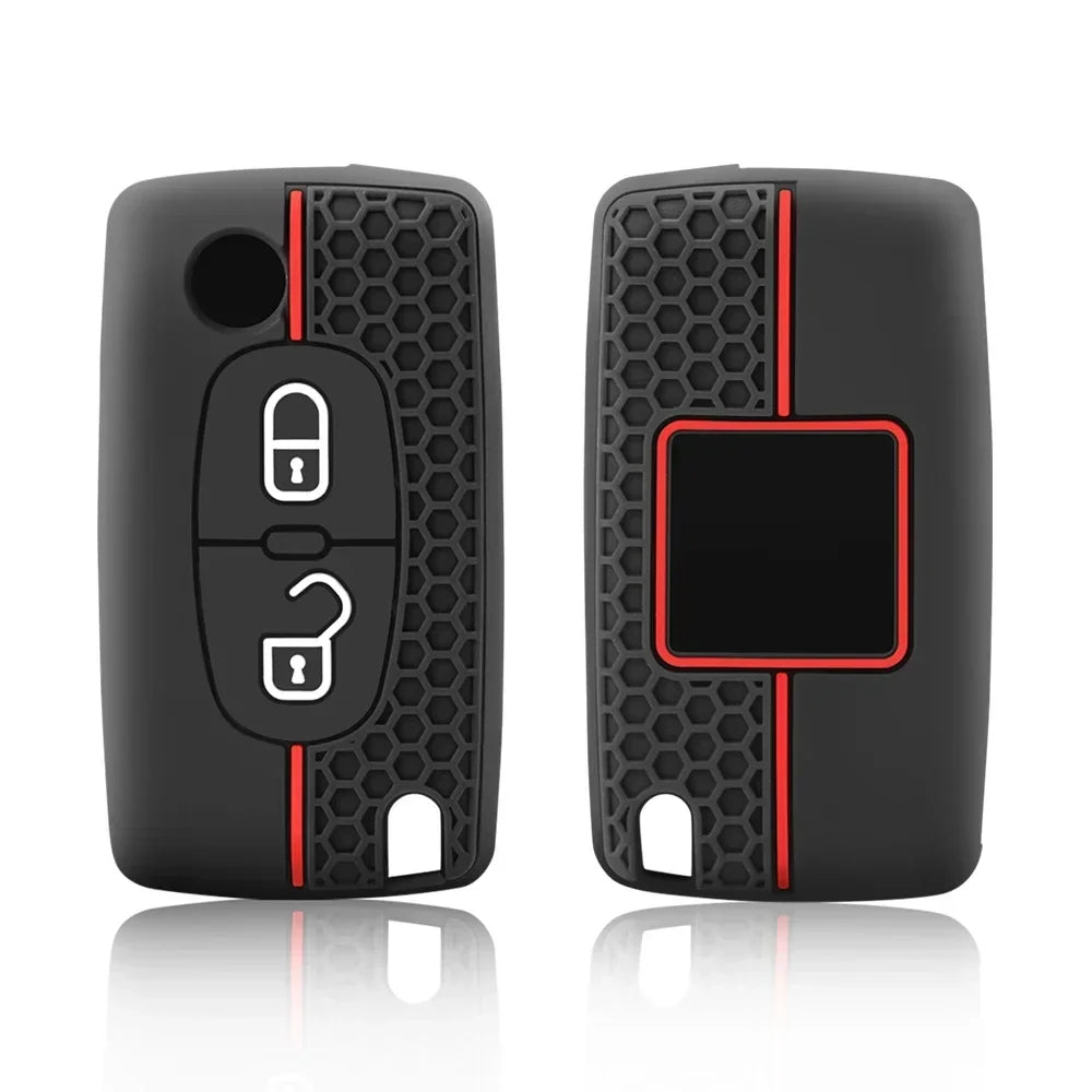 Citroen silicone flip key cover - 3 button version