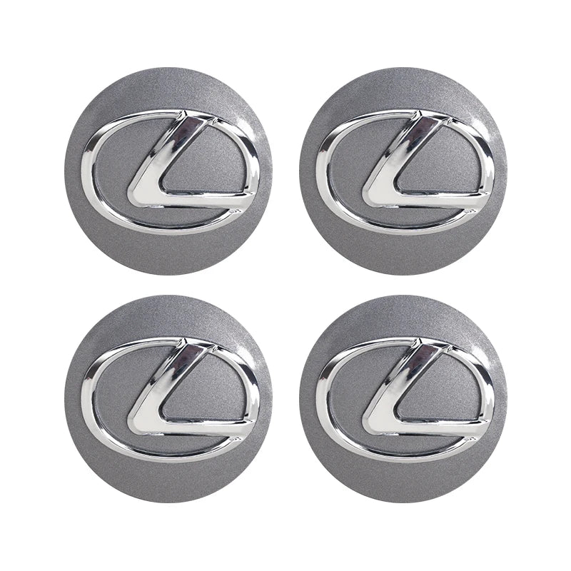 4Pcs 62mm Lexus Wheel Center Cap Hub Covers