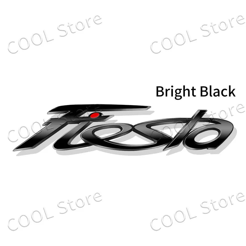 Ford Fiesta Chrome Letter Badge