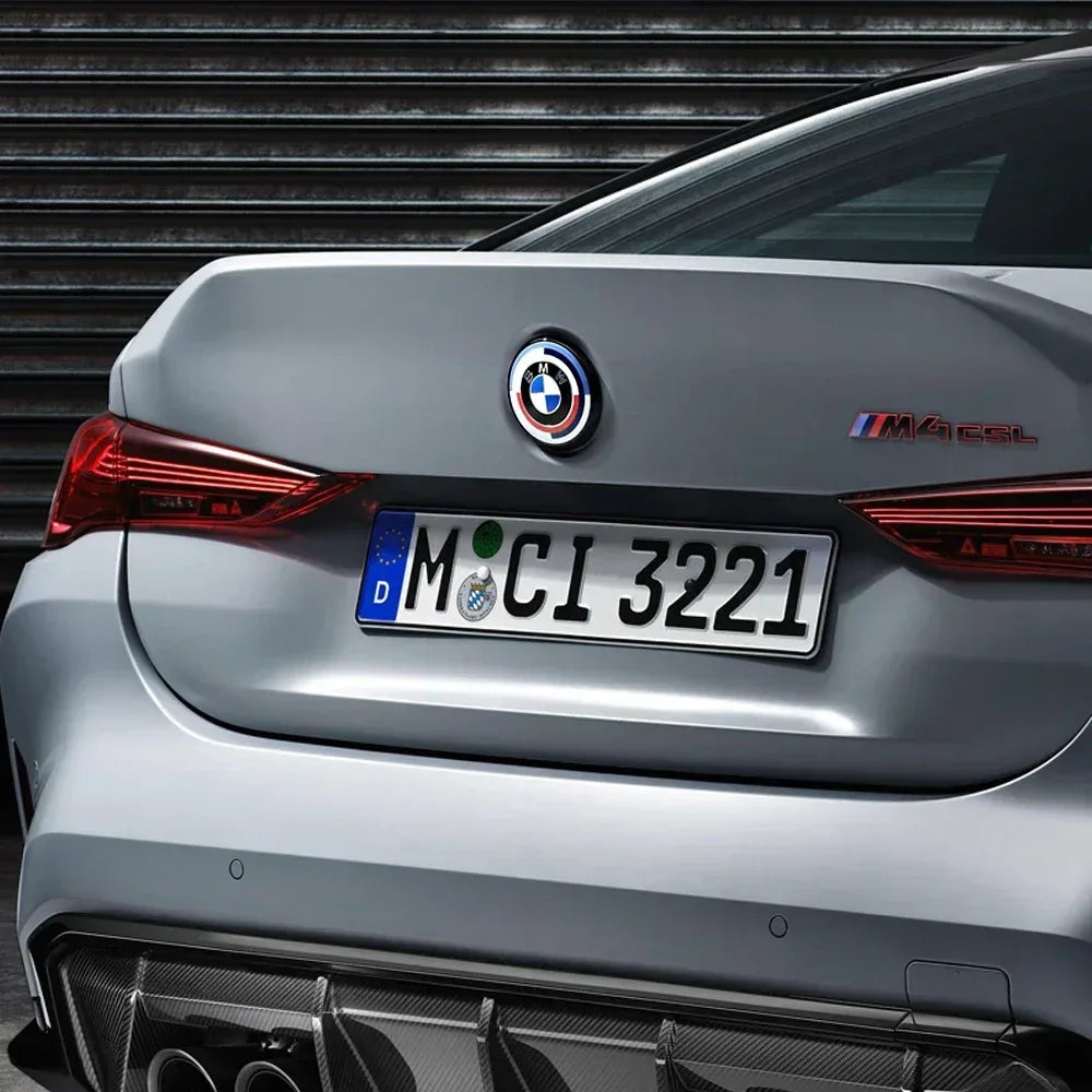 BMW Car Emblem Badge Hood & Trunk Logo 82mm / 74mm - Blue and White / 1pc 74mm