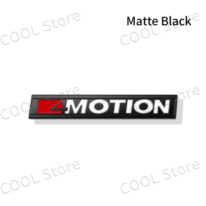Volkswagen 4motion Metal Badge
