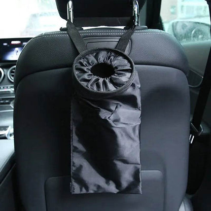 Car Seat Back Trash Holder | Hanging Oxford Cloth Garbage Bag for Car - 