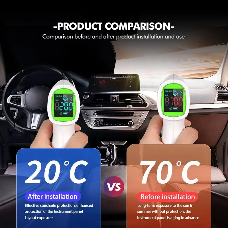 Zeekr Car Windshield Sunshade – Custom-Fit UV & Heat Protection
