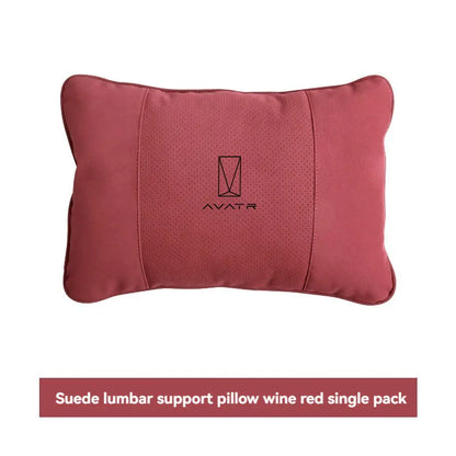 Changan AVATR Suede Headrest & Lumbar Support Cushion