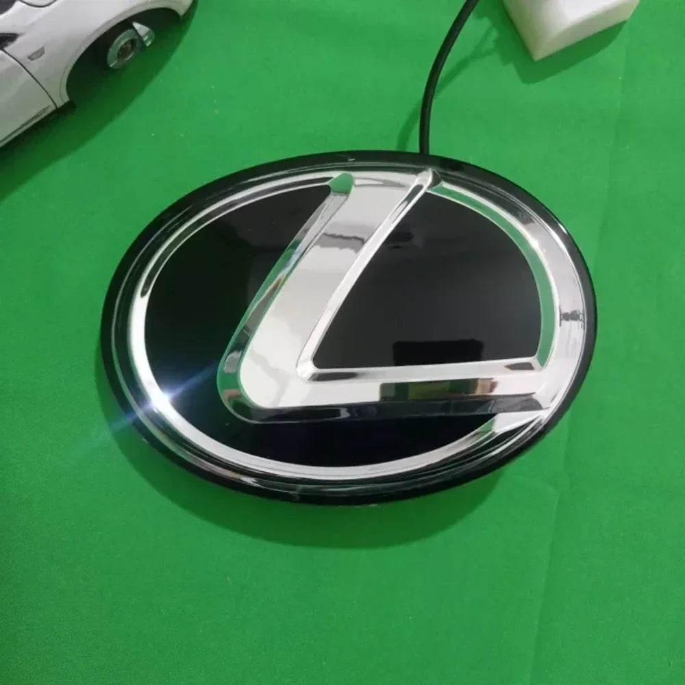 Lexus Illuminated LED Grille Emblem – Front & Rear Glowing Badge
