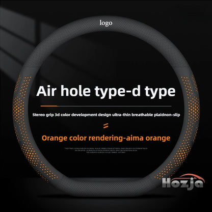 Leather Steering Wheel Cover for GAC EMZOOM GS3 GN8 GS8 GA8