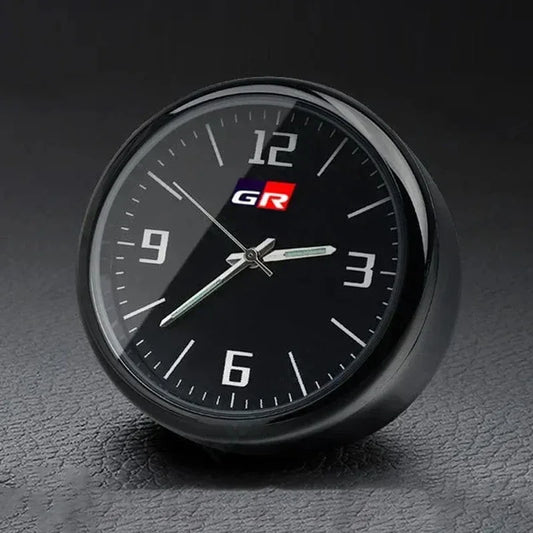 GR Sport Mini Car Clock Air Vent Dashboard Sticker