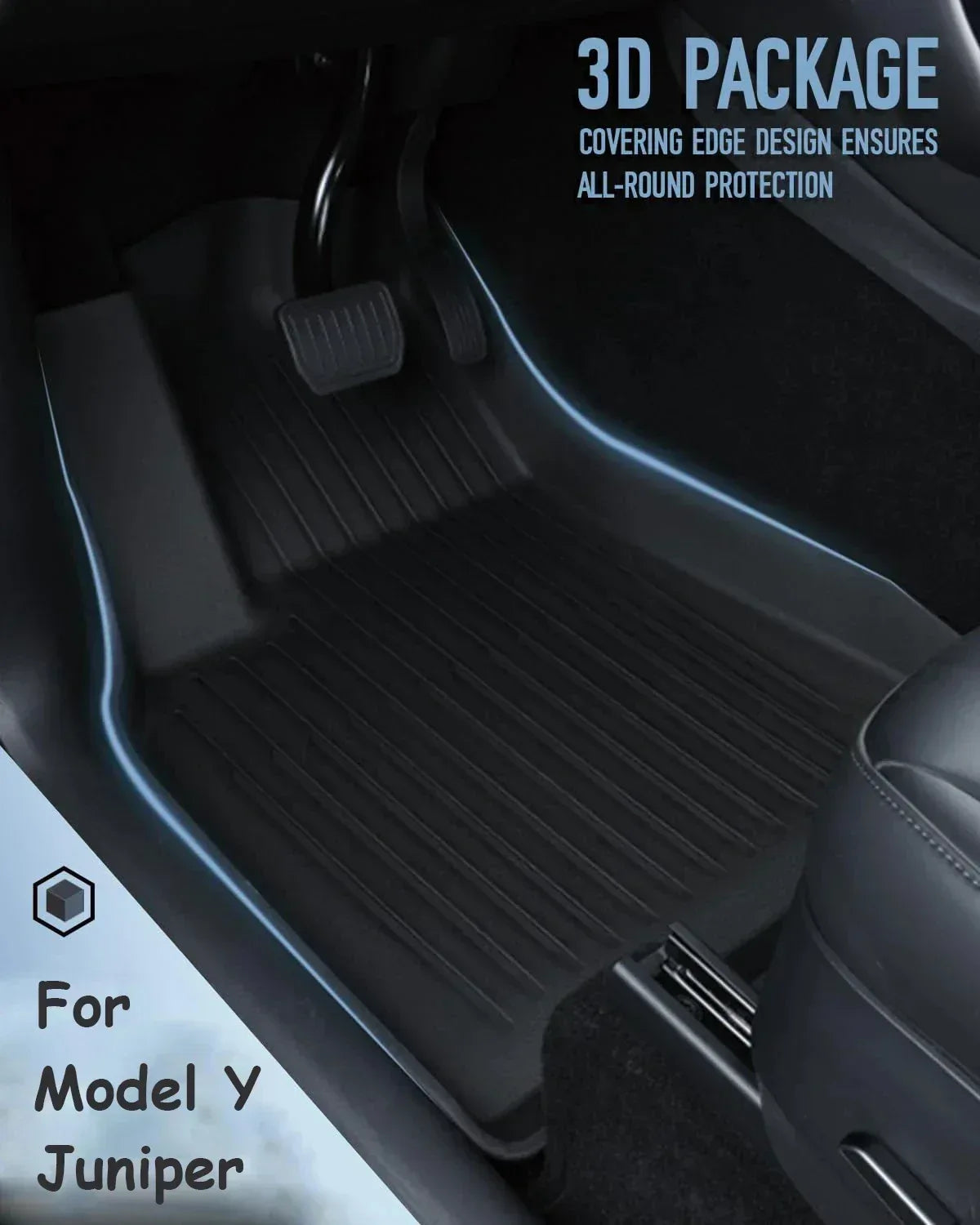 Tesla Model Y 2025 Juniper Cargo Liner TPE Mat Waterproof - Trunk Mat / Right hand drive