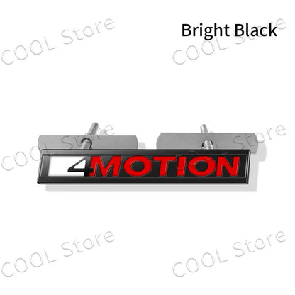 Volkswagen 4motion Metal Badge