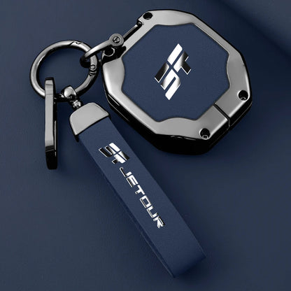 Chery Jetour Traveler 2023-2024 Zinc Alloy TPU Key Case Cover