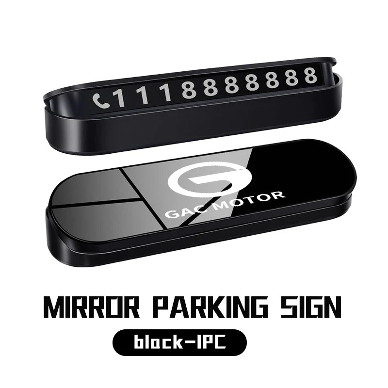 GAC Motor Parking Card for Aion Y V Trumpchi GS3 GS4 GS5 GS8 Models