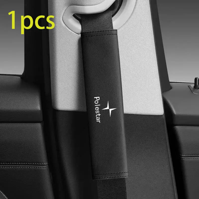 Polestar Leather Seat Belt Shoulder Pad Cover