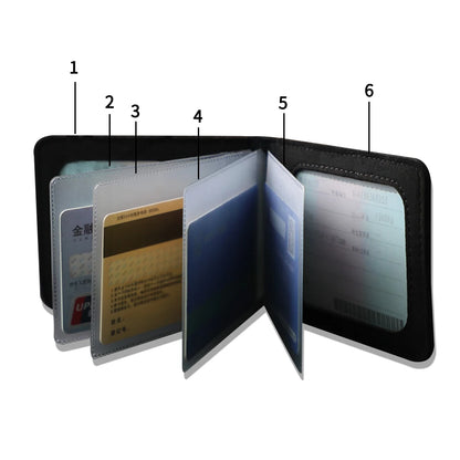 Suede-Style Driver Licence and Card Holder for BYD Models