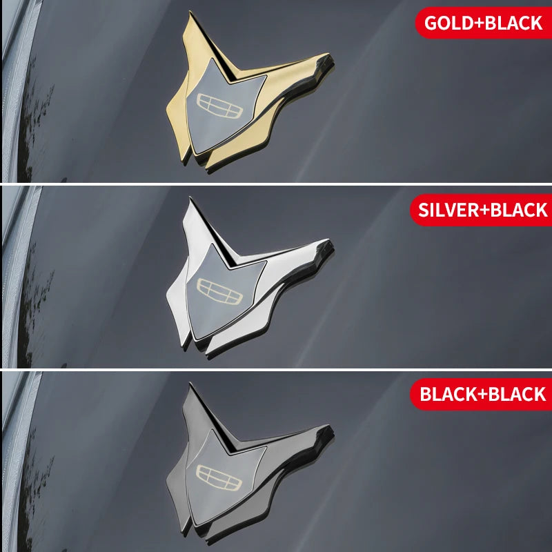 Geely 3D Metal Emblem Stickers for Atlas Pro, Xingyue L & Boyue