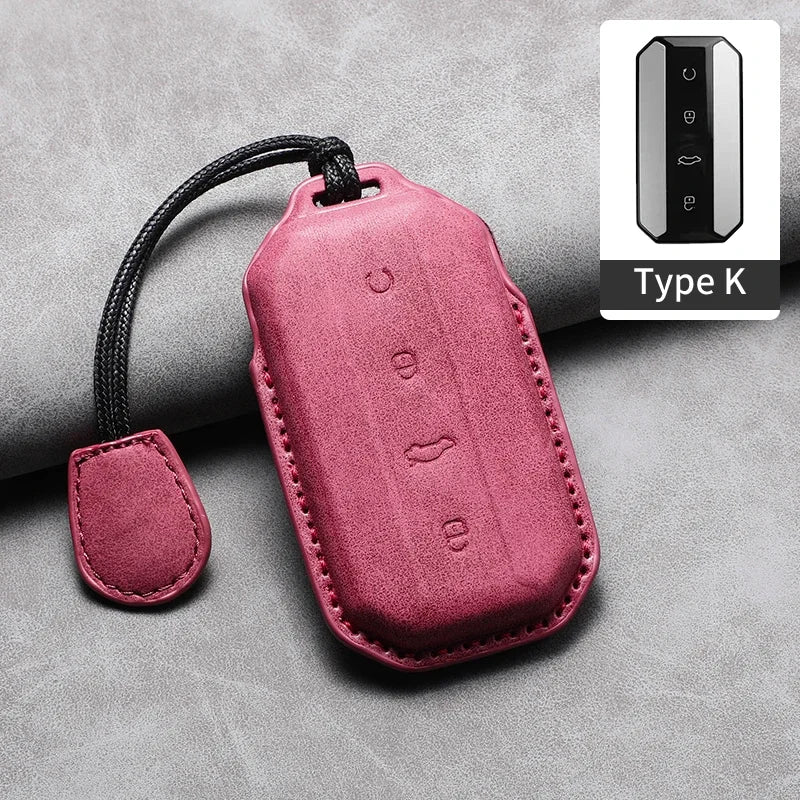 Chery Jaecoo J5 J7 2025 Leather Key Fob Cover Anti Scratch Protection