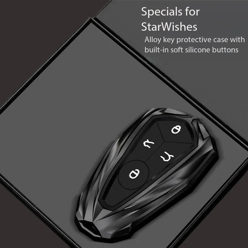 Geely EX2 Geome Galaxy Zinc Alloy Key Cover