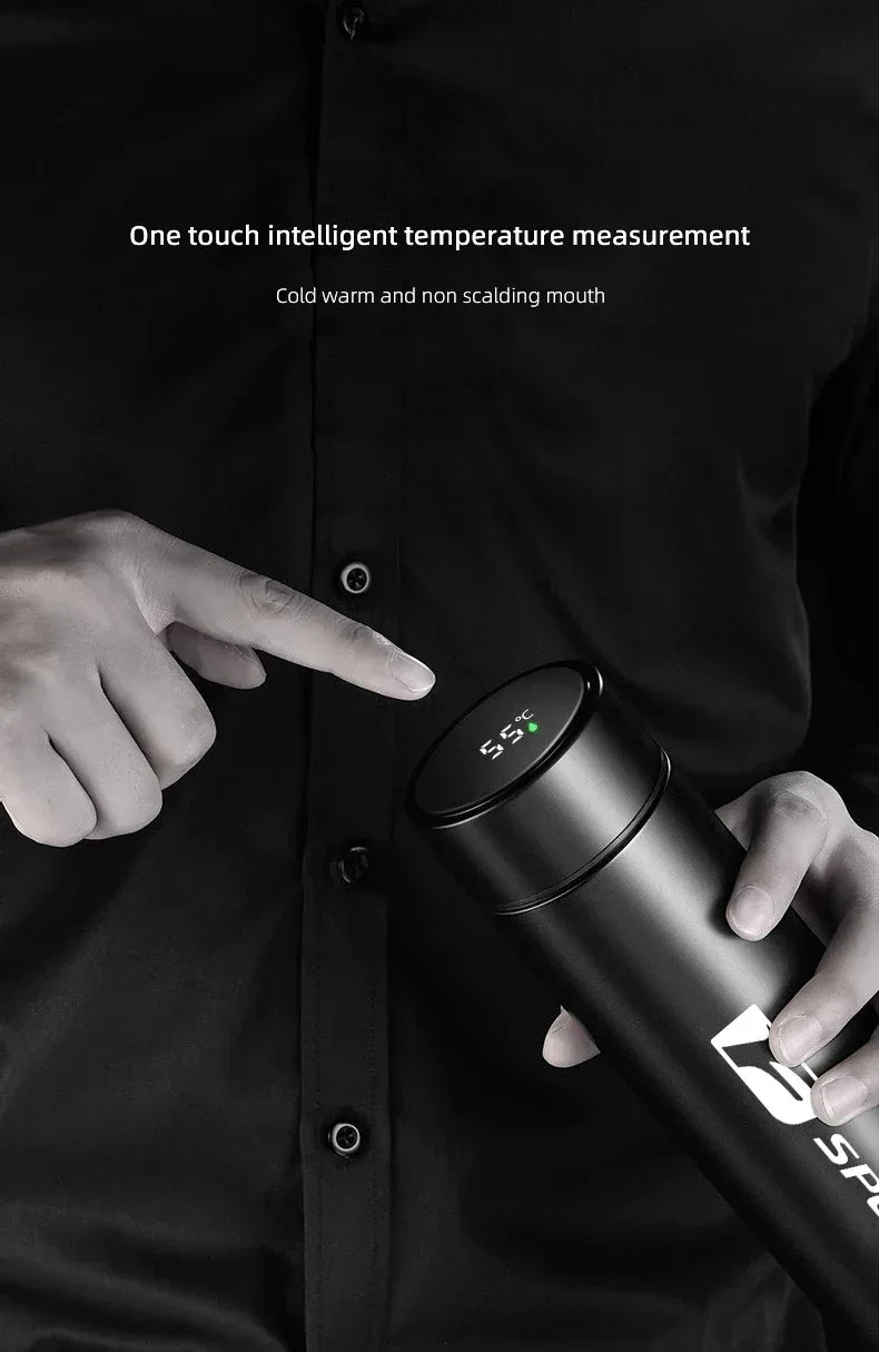 F Sports Smart Thermos 500ML - Black