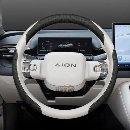 Leather Steering Wheel Cover for GAC Aion V 2024 2025 2026