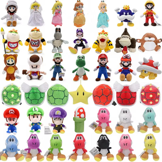 Super Mario Plush Toys – Mario, Luigi, Yoshi, Peach & More