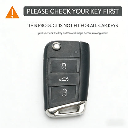 VW Golf 7 & Skoda Octavia Key Case — Red or Blue Trim