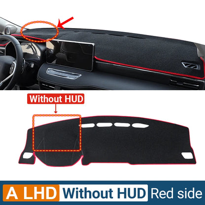 Haval Jolion Dash Mat - No HUD Red LHD / -
