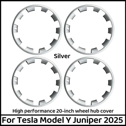 Tesla Model Y Juniper 2025 20-Inch ABS Wheel Rim Guard Hubcap Cover