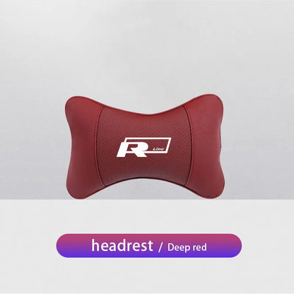 Volkswagen Leather Headrest Pillow