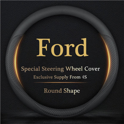 Ford Leather Steering Wheel Cover