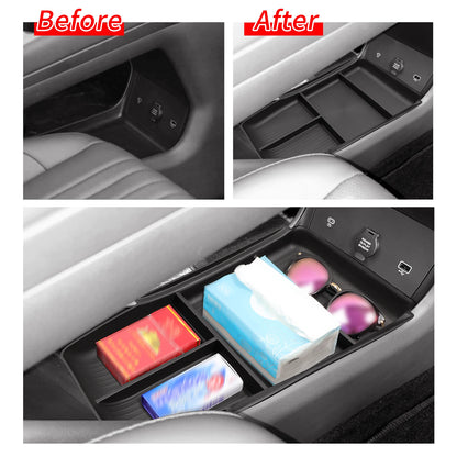Geely Galaxy E5 EX5 EV 2024-2026 Central Console Storage Box Organizer