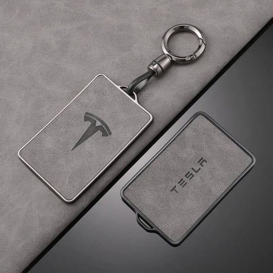 Tesla Key Case – NFC Shell Cover & Protector for Model 3, S, X, Y - B- black