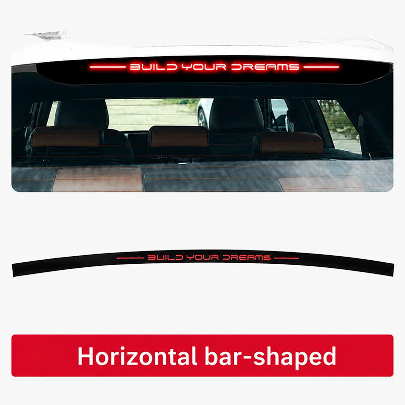 BYD Seal U and Song Plus Third Brake Light Decal - Horizontal bar 1pc
