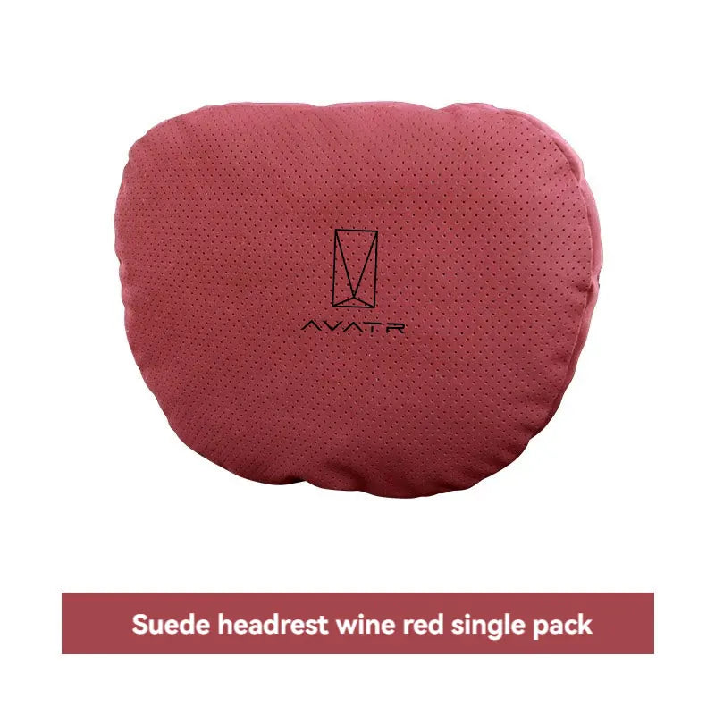 Changan AVATR Suede Headrest & Lumbar Support Cushion