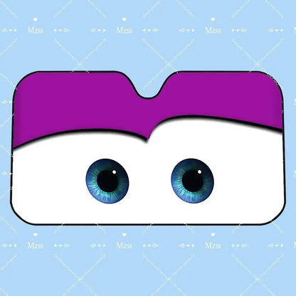 Lightning McQueen Car Windshield Sunshade UV Protection Cover - A