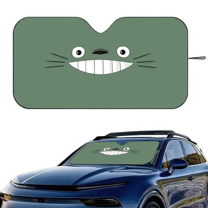 Studio Ghibli Totoro Car Windshield Sunshade - UV Protection Visor - B