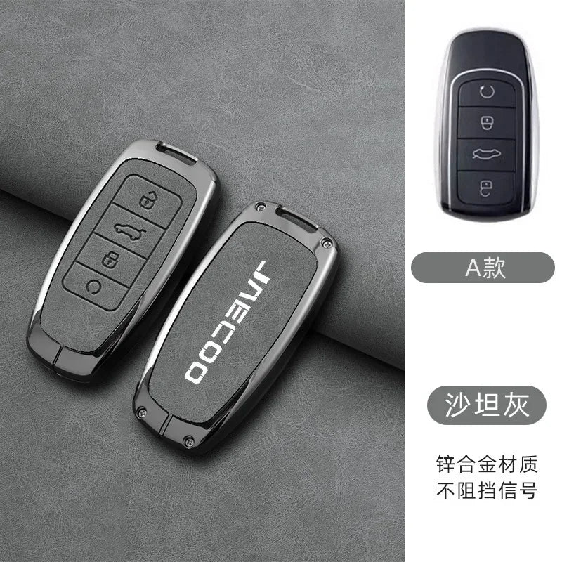 Zinc Alloy Remote Key Cover for JAECOO J7 J8 Chery Models
