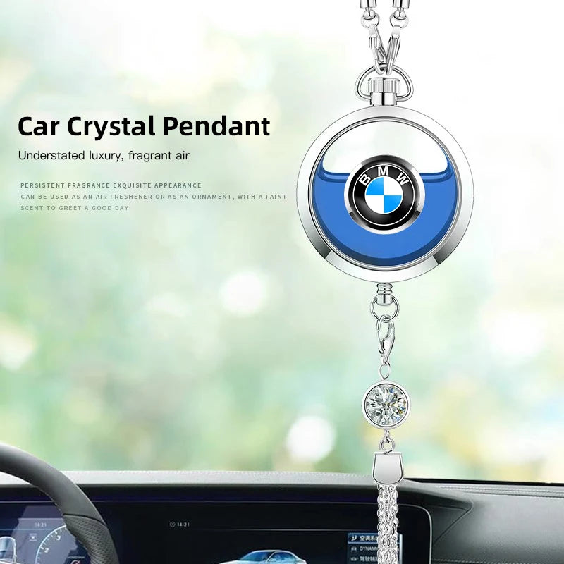 BMW Car Perfume Pendant Metal Lace Air Freshener