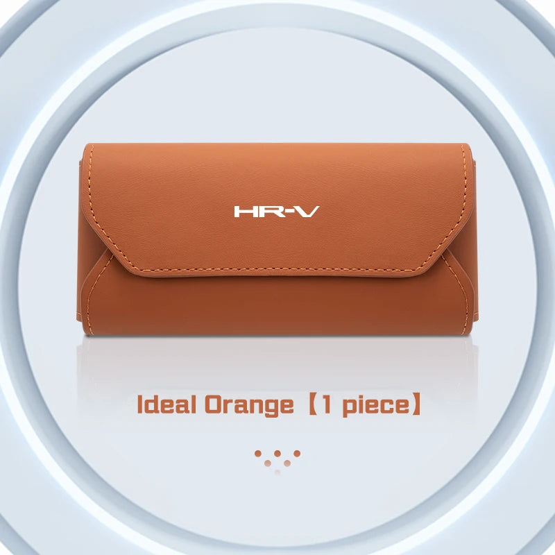 Honda Accord Civic CRV Magnetic Leather Glasses Case Holder