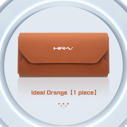 Honda Accord Civic CRV Magnetic Leather Glasses Case Holder