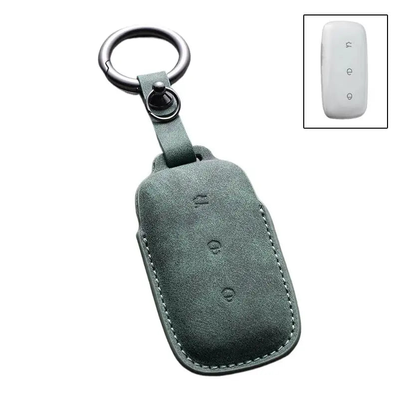 PU Leather Key Case for Geely EX5 EM-i Galaxy L6 L7 M9 Proton