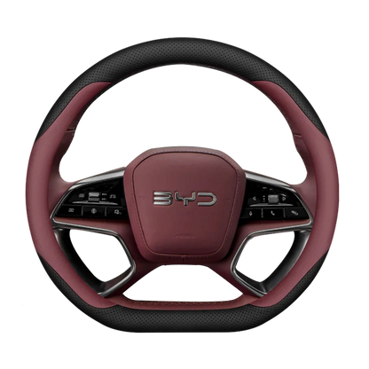 BYD Non-Slip Leather Steering Wheel Cover