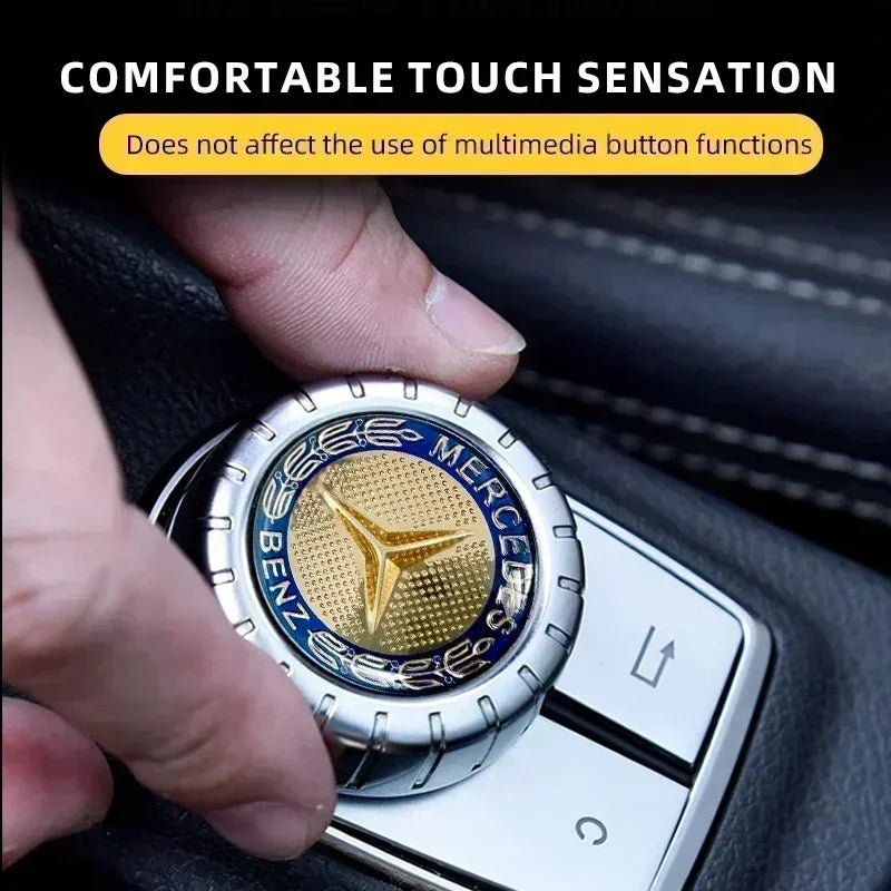 Mercedes-Benz AMG Multimedia Knob Decorative Stickers