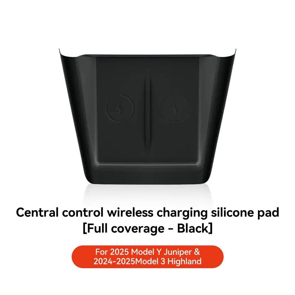 Wireless Charging Pad – Fits Tesla Model 3/Y (2021–2025 Highland/Juniper) - White
