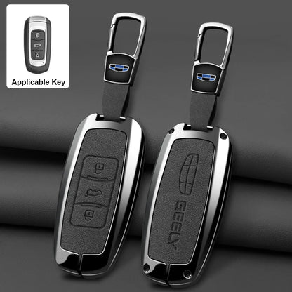 Alloy Remote Key Case for Geely Emgrand 7 EX7 GT GC9 GX3 Atlas GS