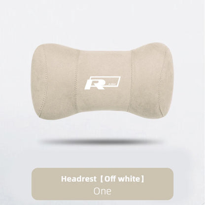 VW Suede Car Headrest Pillow