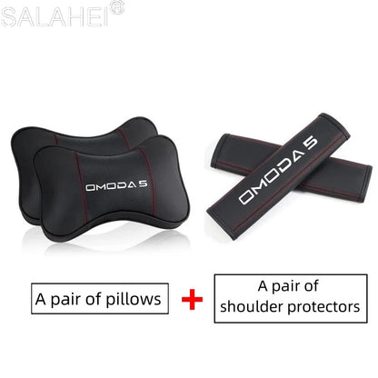 Premium Car Seat Neck Pillow Headrest for Chery Omoda Jaecoo Tiggo