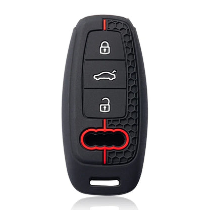 Audi Silicone Smart Key Case — A3 8Y, A6, A7, Q5, Q8, e-tron - Default Title
